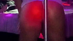 hey babe my wife dances so slutty i love showing her off like this