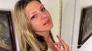 Young Hijastra Sucks Polla While Madre Away In Homemade Pov