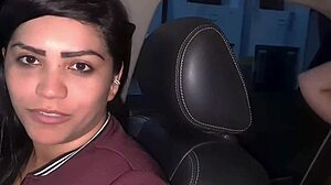 At the gas station, the attendant couldn't resist fucking the naked amateur in public