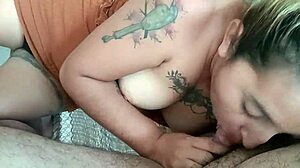 Mexican wife pleasing her husband