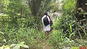 the doctor and student got caught in bush! practicing it.