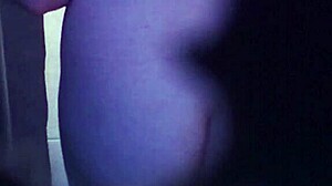 the tattooed babe stripping and showering in the shower room