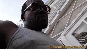 Banged Ho Gives Footjob