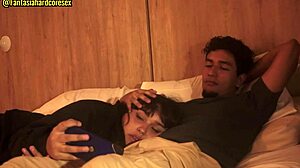 Mi Hermanastra Se Atraganta Con Mi Pene Despues De Ver Una Pelicula Parte 1