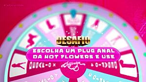 Brunette Slut Exhibits and Masturbates Seductively