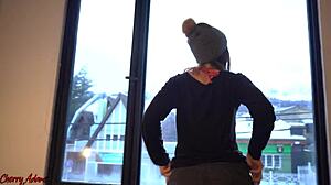 Fodendo turista brasileira no natal