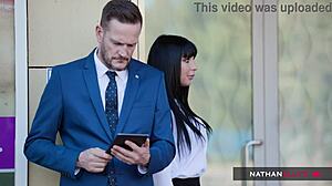 Foxy Valentina Ricci enjoys both holes pounded hard