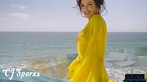 CJ Sparxx curvy Latina milf body bold display