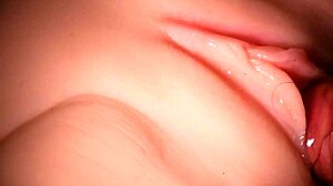 damn her shaved big pussy grips so tight it makes me cum fast every time