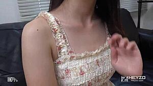 In the bustling city, Futaba Ai faces her baptism with a deep creampie in part one.