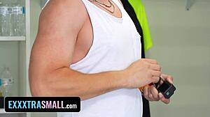 Spied on Latina girls and got lucky