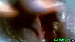 ebony beauty fingers her wet slit on cam teasing viewers