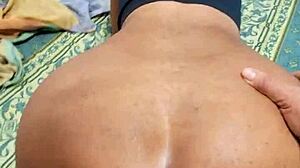 preciosa culona gets her ass gaping wide and filled with cum everywhere