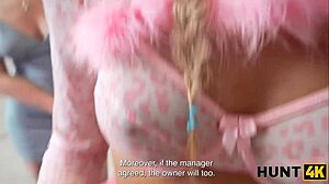 Russian Lesbian Slut Caught Fucked Landlord Watches Girlfriend