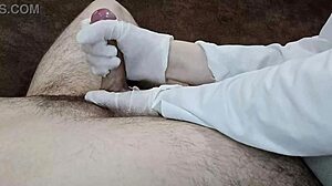 our clinic's special glove handjob for sperm donation