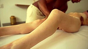 colombian big ass babe take huge bbc pounding post oil massage?