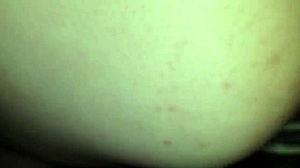 Whoa! Big black cock pounds that fat white ass raw!