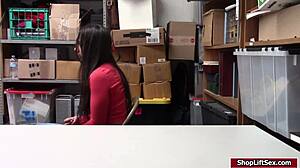 Lilly Hall Caught Shoplifting Takes Monster Cock in Pussy POV