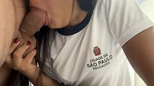 Teen Student Skips School for Married Teacher's Huge Cock Anal Gaping First Time