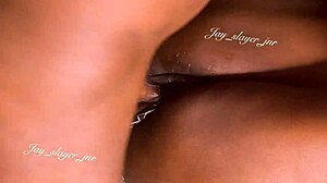 picture this ebony 18yo teen with big natural tits and small waist bending over for her teacher's huge bbc creampie in homemade rough doggystyle.