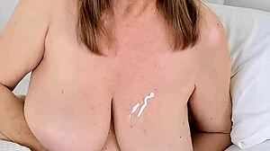 granny spills her big futanari cumshot secret