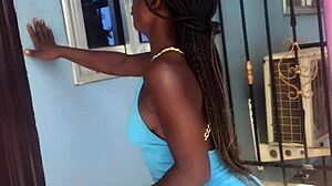 Ever seen a Crazybitch twerk that huge ass on the balcony outdoors?