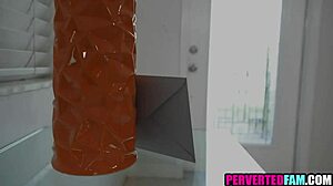 Hey stepdad, your stepdaughter's birthday blowjob gift feels so taboo and hard