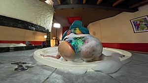 my pussy to mouth action in jacuzzi with mia niqab