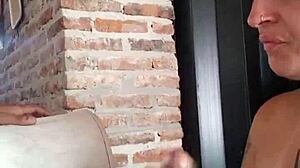 Amo Deepthroating Friend's Huge Cock to Gagging Slut Bliss