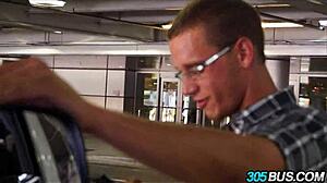 alina li begs for COCKS in public bus humiliation fuck