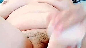 emotional petite latina creams hard on giant dildo with tasty cumshot finish