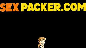 Watch Mila Garcia's Huge Tits Bounce as Cock Stuff Her Throat!