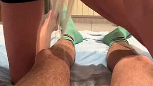 uh the massage got outta hand with her pussy