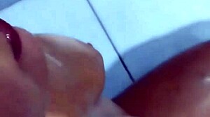 brazilian sub punished with piss in mouth swallows dom's liquid lunch craving more