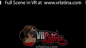 Shy Latina Teen's First VR Porn Shoot Shocks You!