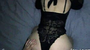 hot milf stepmom tempts stepson showing off her perfect body after dinner