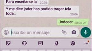 Blonde Latina Casada Infiel Sucks Ass To Mouth In WhatsApp Chat Part 2