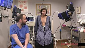 MY NEIGHBOR REBEL WYATT SPREADS FOR 1ST Gyno Exam Close-Up!