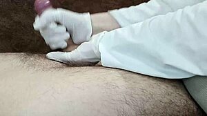 our clinic's special glove handjob for sperm donation