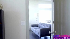 Step-siblings caught in twisted hardcore sex games!