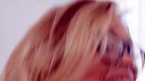 Petite Blonde Katie Kush Squirts Hard On Daddy's Dick!