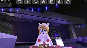 BIG ASS Furry Girl Bounces Her Thick Cheeks in Wild Furry Action Display