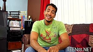 barely legal 18yo teens compete sucking fucking in hardcore sex contest