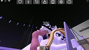 BIG ASS Furry Girl Bounces Her Thick Cheeks in Wild Furry Action Display