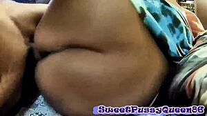 black bbw, feel that creamy cock sliding on your ass?