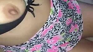 buddy rams big black cock deep in cuckold wife while he works