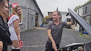 tes au travail tu ne peux pas voir ma video halloween en voiture voici l