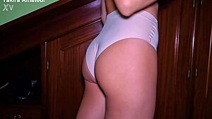 homemade oiled tight pussy slammed by hard cock closeup