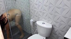 Latina Stepmom Enjoys Hardcore Blowjob and Ass Play on Homemade Video Part 1.