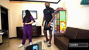 Hey big titty nurse do you crave this huge patient cock?